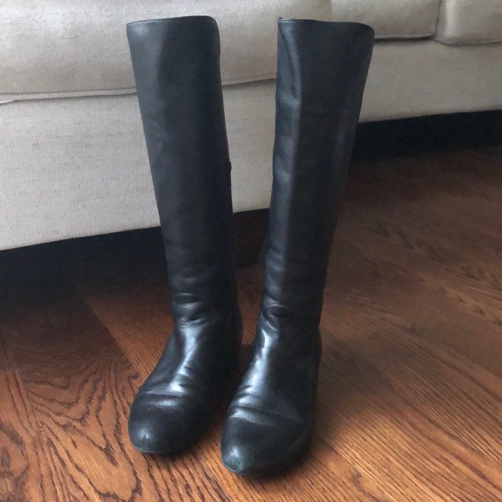 Stuart Weitzman Knee-High Boots With Wedge Heels